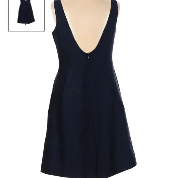 Banana Republic Navy Blue Dress sz 0 New with Tags - Picture 4 of 6